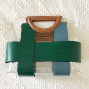 ONLY USED ONCE! Mlouye Small Chequer Tote